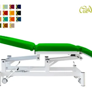 camilla hidráulica con ruedas